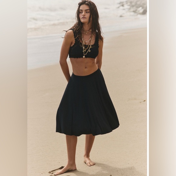 FREE PEOPLE Good Feels Circle Skirt - Picture 1 of 3